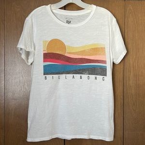 Billabong Distressed Graphic T-shirt